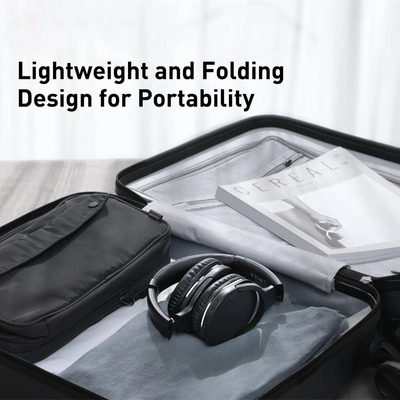 D02 Pro Wireless Headphones Bluetooth Earphone 5.3 Foldable Headset Sport over the Ear Headphone Gaming Bluetooth Earbuds
