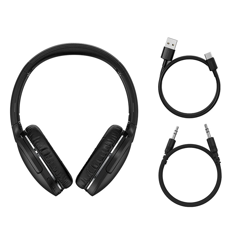D02 Pro Wireless Headphones Bluetooth Earphone 5.3 Foldable Headset Sport over the Ear Headphone Gaming Bluetooth Earbuds